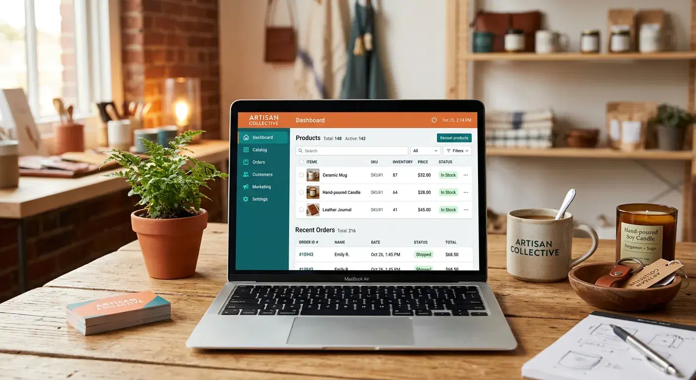 BharatGo ecommerce store dashboard