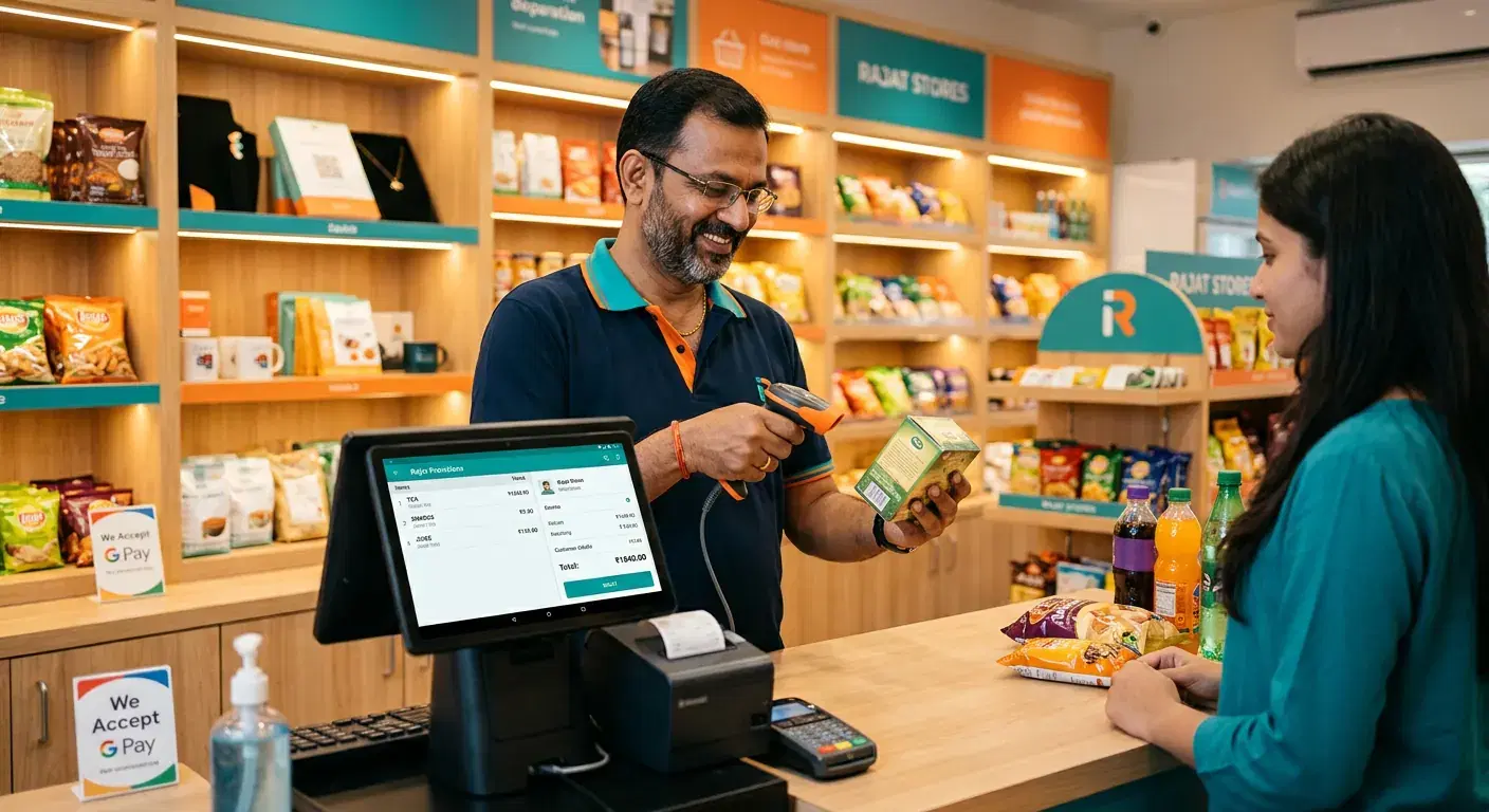 BharatGo Smart POS billing system